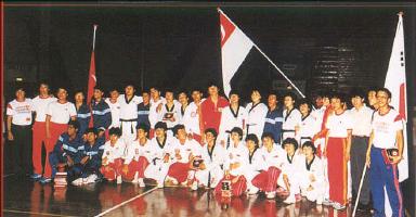 Korea-Singapore Taekwondo Champion's Demo