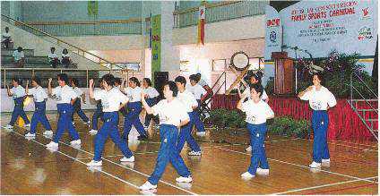 Aerobics, taekwondo style