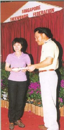Mr Jolene Ang recogniesd for her sterling service